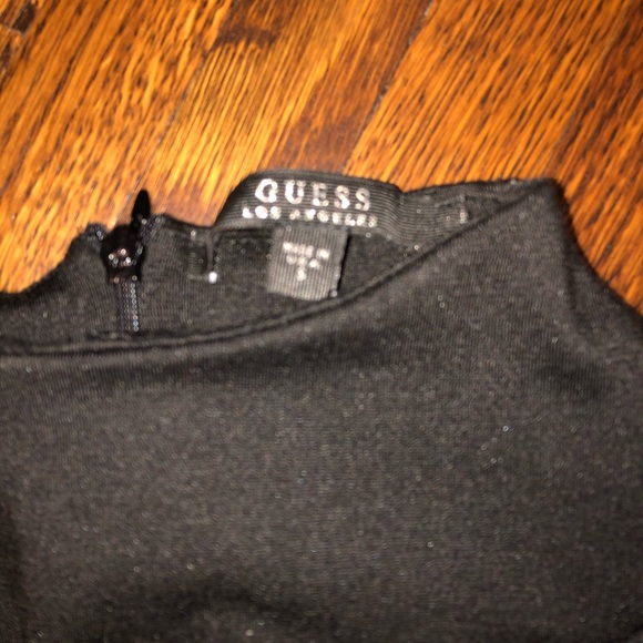 Guess Black Crop Shirt - Picture 3 of 3